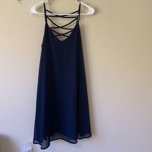 Navy Blue Dress